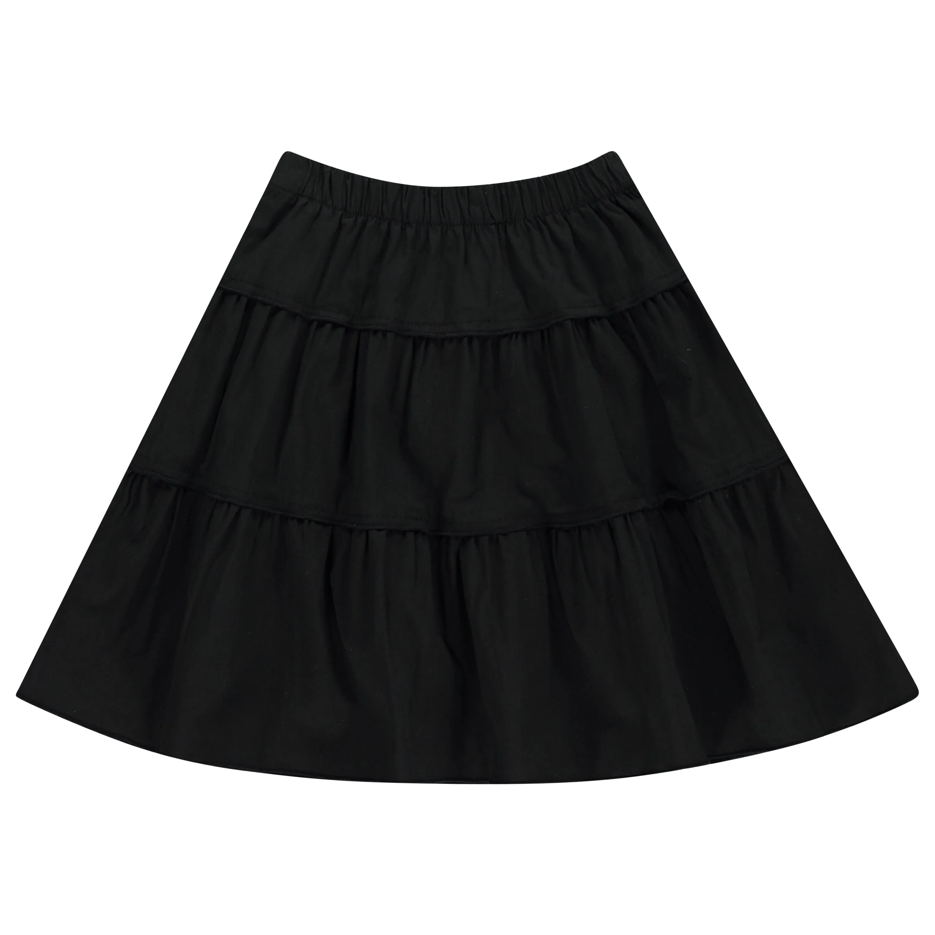 skirt three layer - black