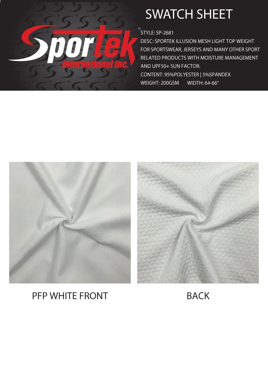 SP-2681 Sportek Illusion Mesh Light top