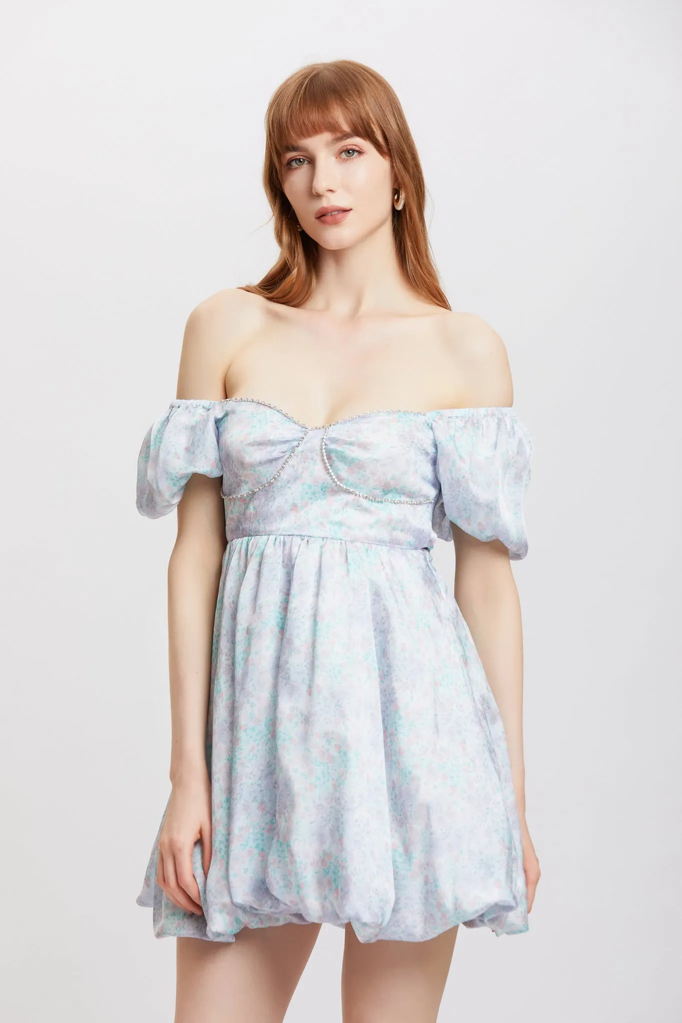 ST | Coleus Ballon Mini Dress