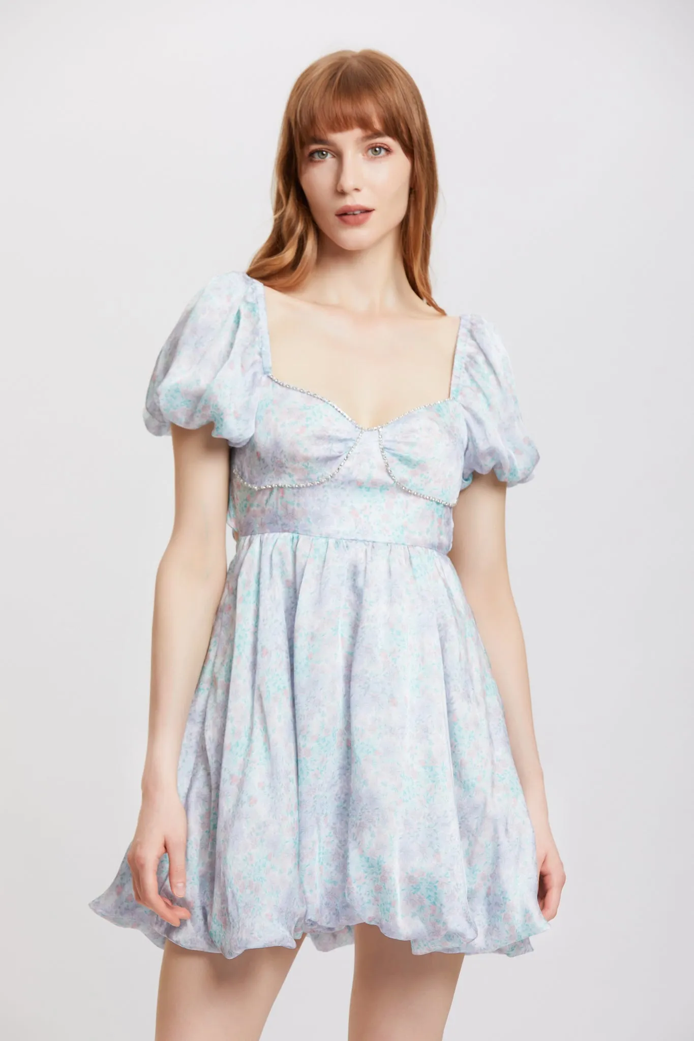 ST | Coleus Ballon Mini Dress