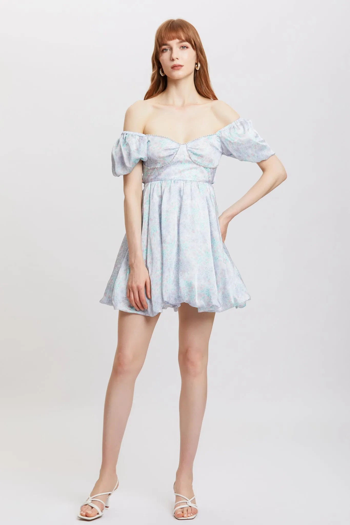 ST | Coleus Ballon Mini Dress