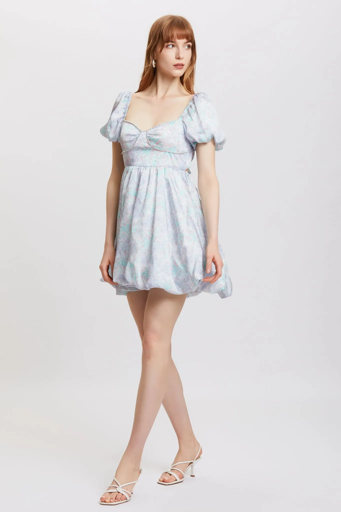 ST | Coleus Ballon Mini Dress