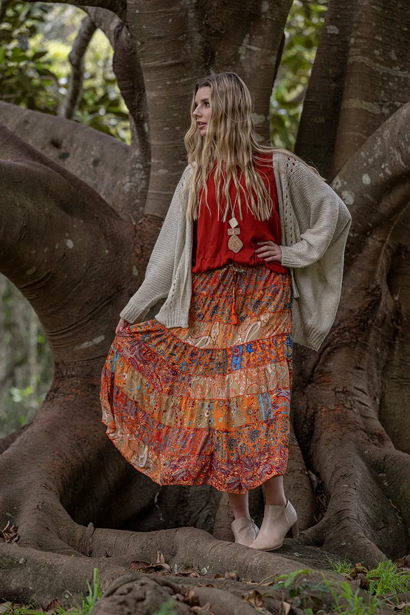 Stevie Skirt - Rust | Cienna