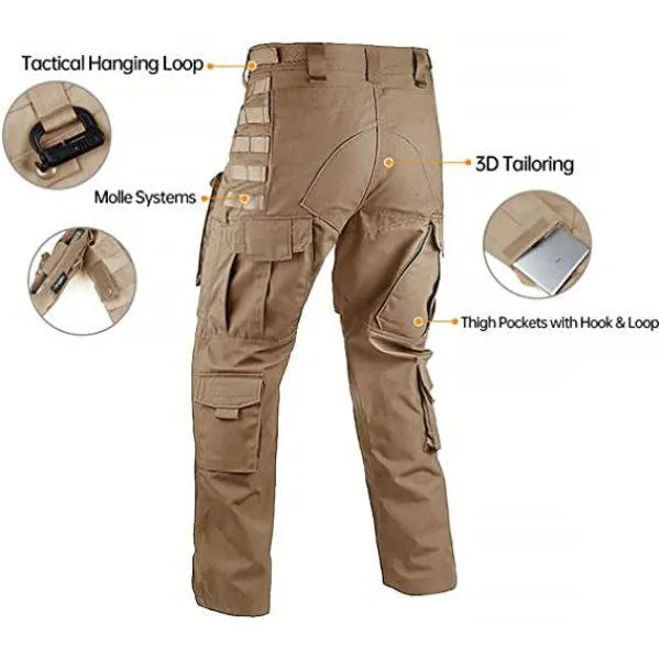 STORM PRO Men's Lightweight Ripstop Tactical Pants