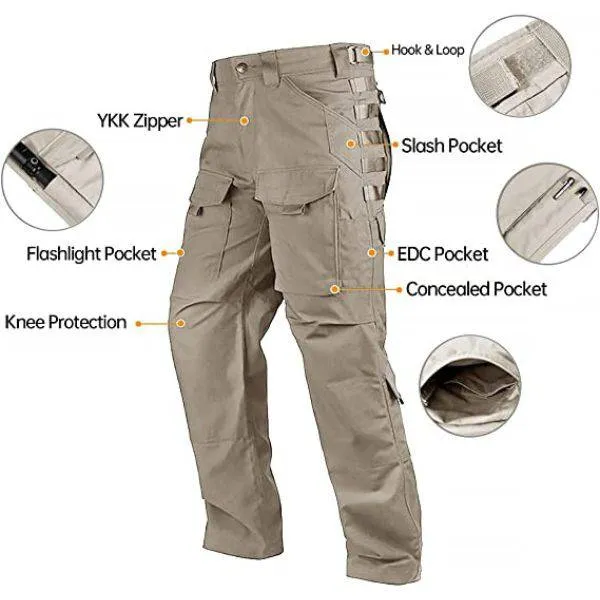 STORM PRO Men's Lightweight Ripstop Tactical Pants