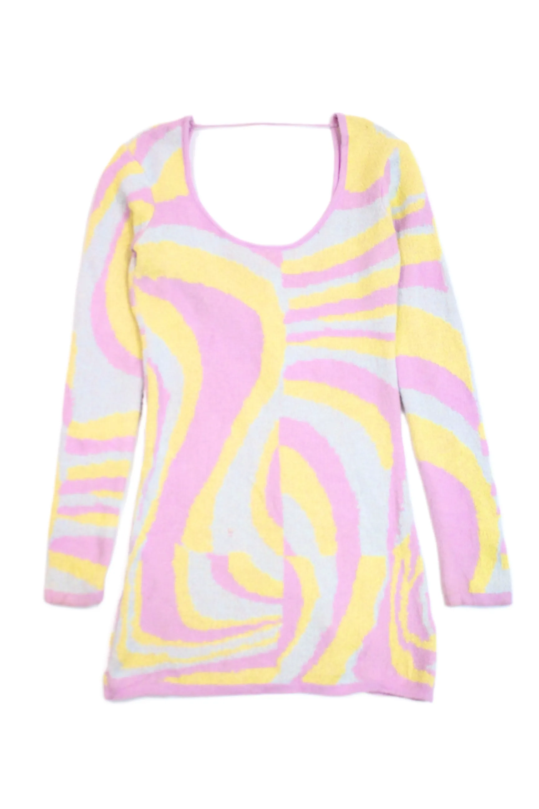 Superdown - Knitted Swirl Pattern Mini