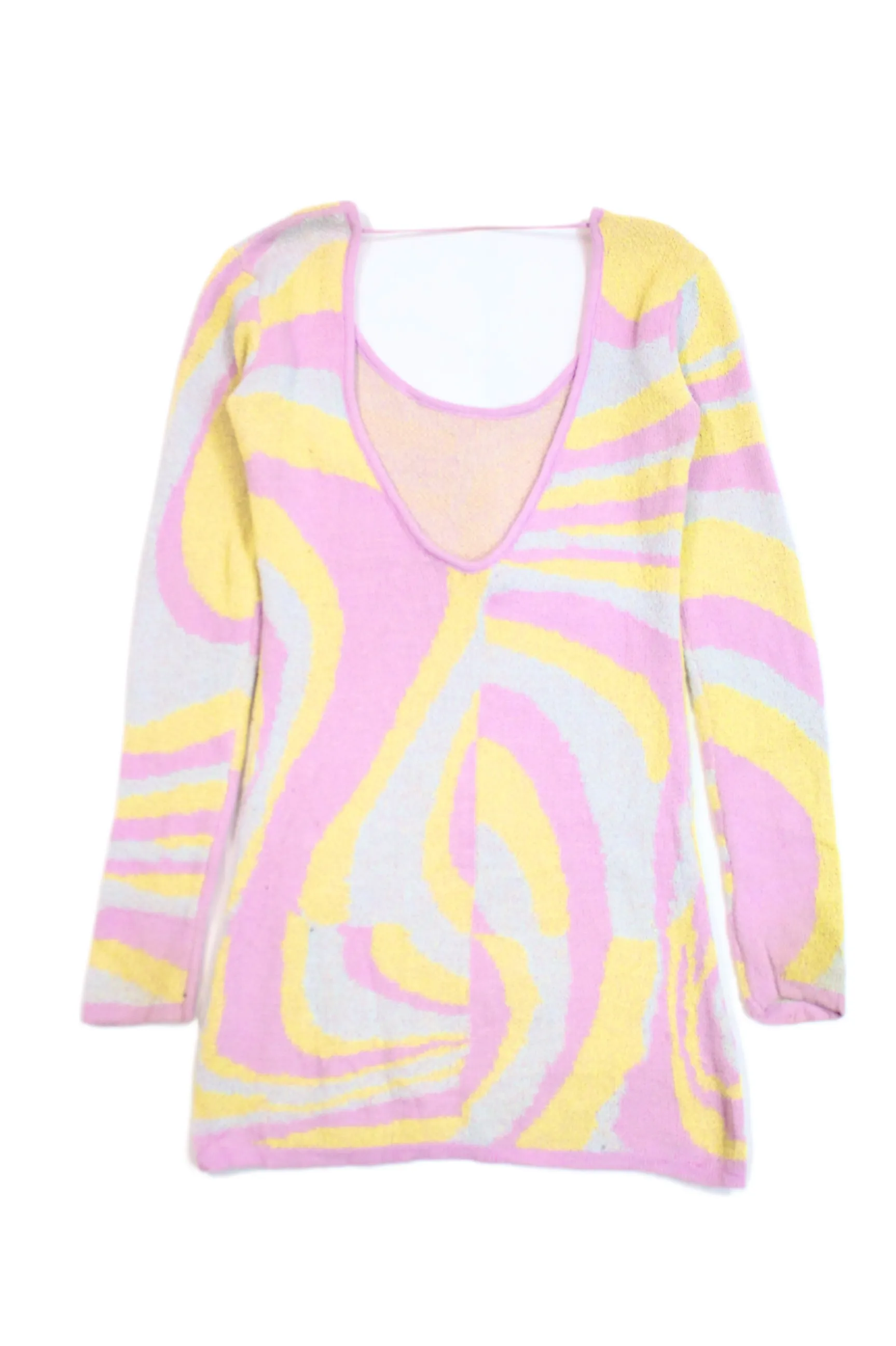 Superdown - Knitted Swirl Pattern Mini