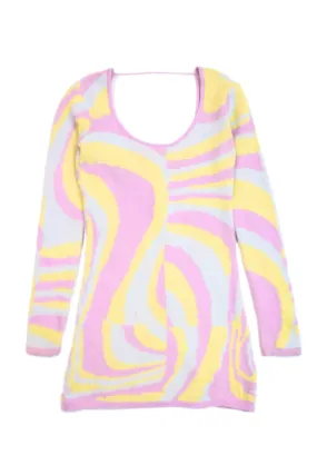 Superdown - Knitted Swirl Pattern Mini