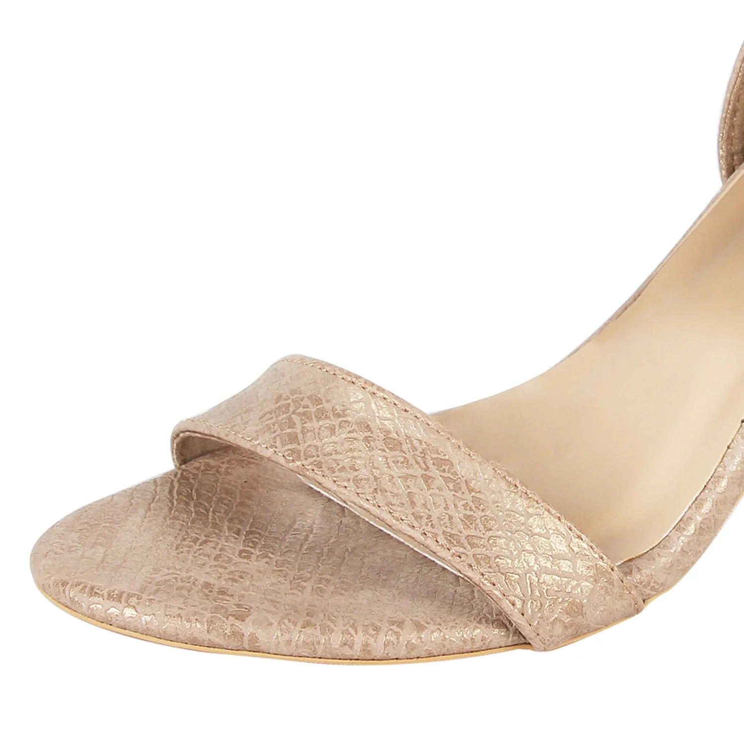 Tao Paris Flo 10010-01 Solid Beige Sandals