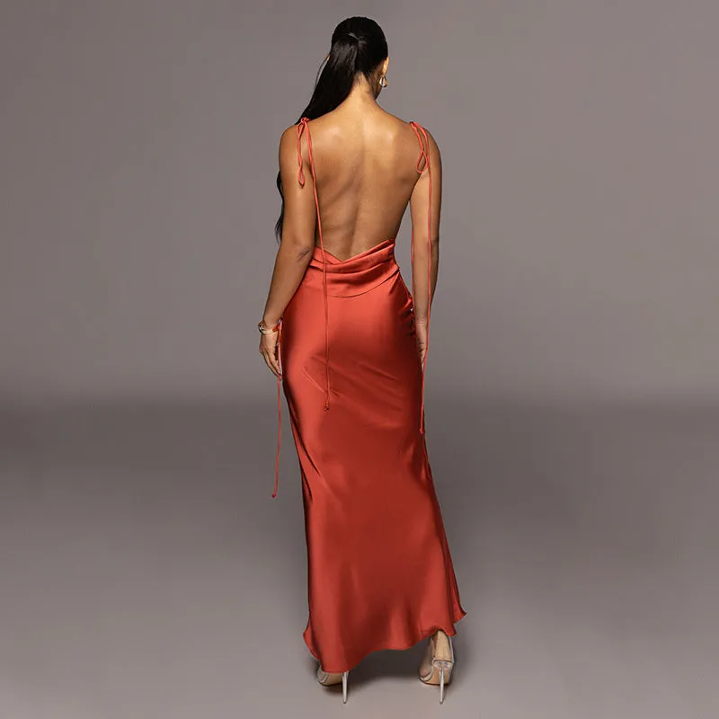 TastyHottie - Diana Backless Sleeveless Maxi Dress