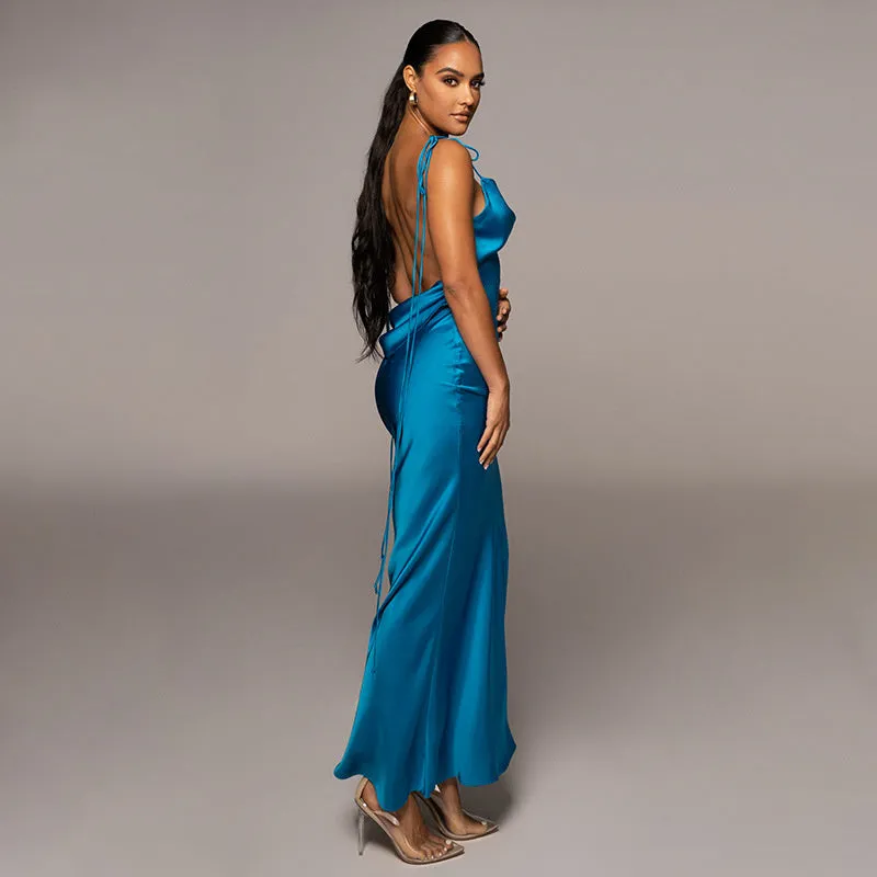 TastyHottie - Diana Backless Sleeveless Maxi Dress