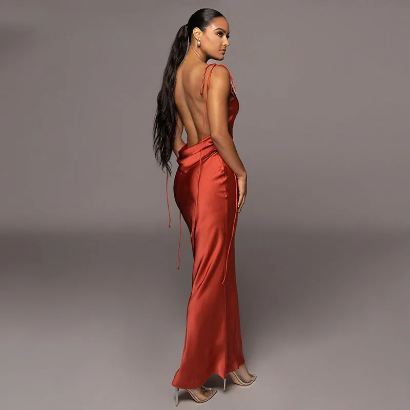 TastyHottie - Diana Backless Sleeveless Maxi Dress