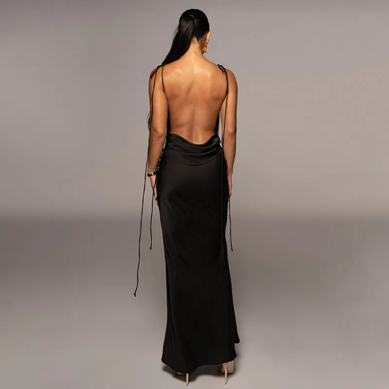 TastyHottie - Diana Backless Sleeveless Maxi Dress