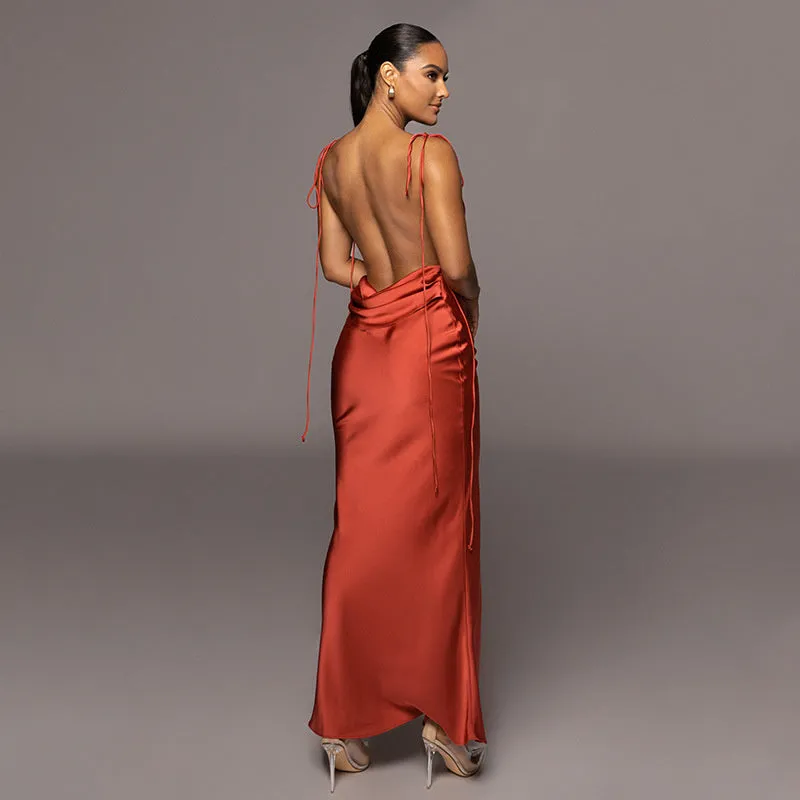 TastyHottie - Diana Backless Sleeveless Maxi Dress