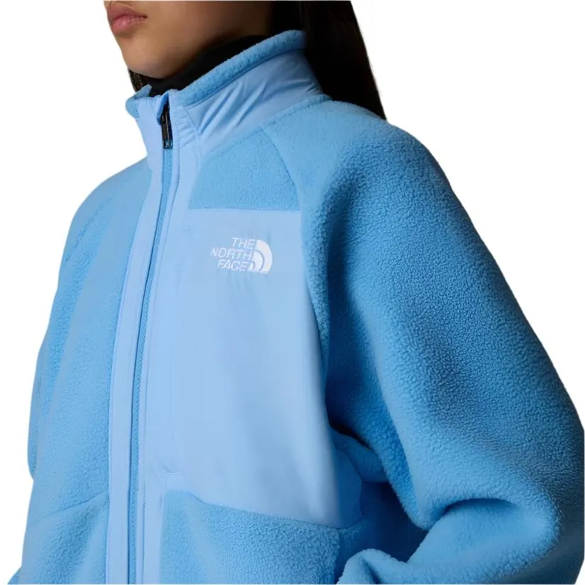 The North Face Girls Yumiori Full-Zip Fleece Jacket Cornflower