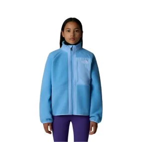 The North Face Girls Yumiori Full-Zip Fleece Jacket Cornflower