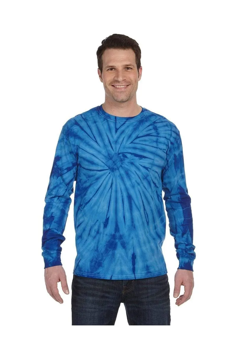 Tie-Dye CD2000: Adult 5.4 oz. 100% Cotton Long-Sleeve T-Shirt