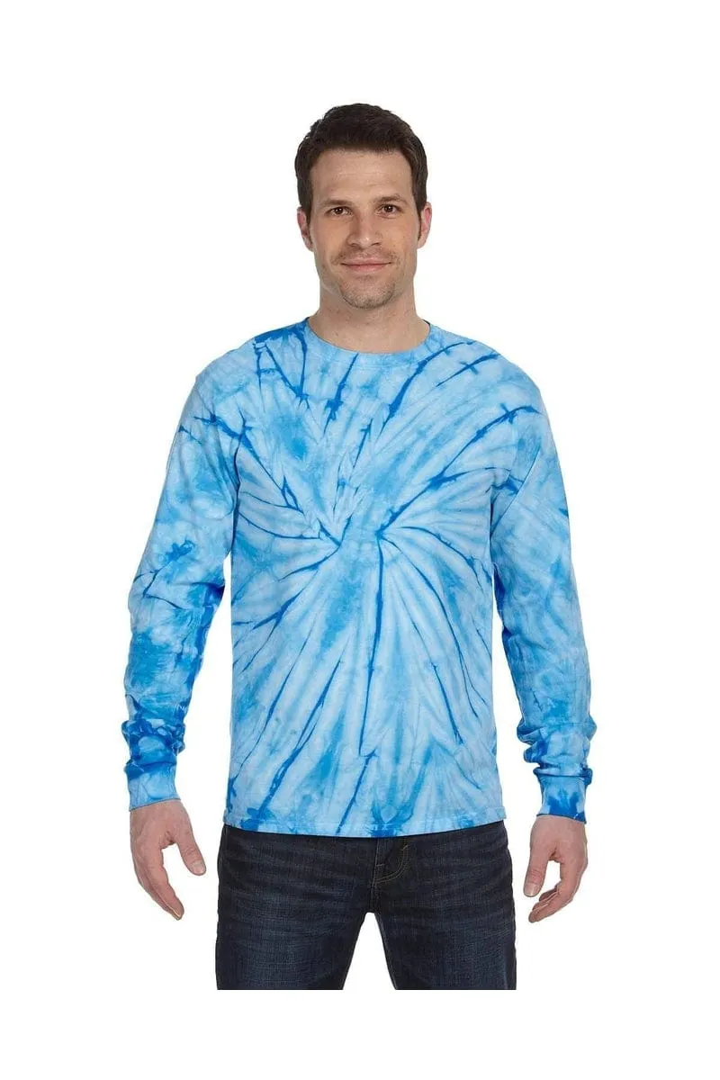 Tie-Dye CD2000: Adult 5.4 oz. 100% Cotton Long-Sleeve T-Shirt