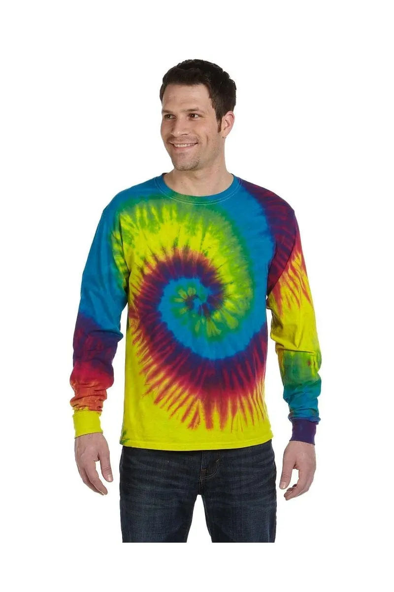 Tie-Dye CD2000: Adult 5.4 oz. 100% Cotton Long-Sleeve T-Shirt