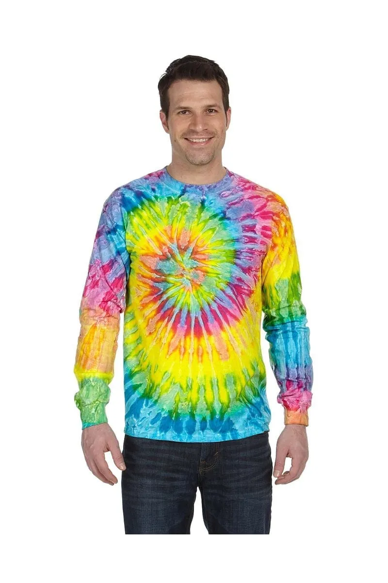 Tie-Dye CD2000: Adult 5.4 oz. 100% Cotton Long-Sleeve T-Shirt