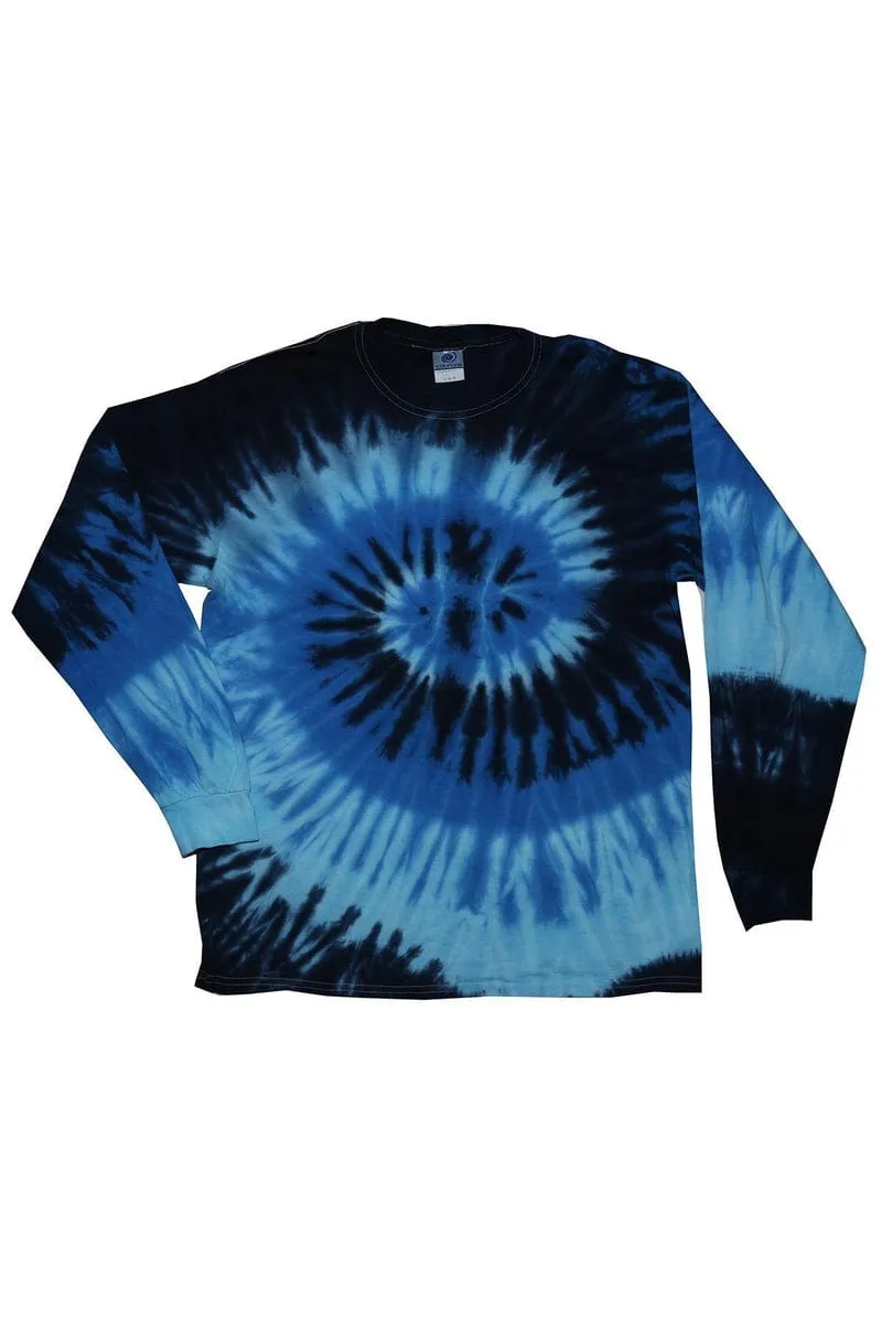 Tie-Dye CD2000: Adult 5.4 oz. 100% Cotton Long-Sleeve T-Shirt