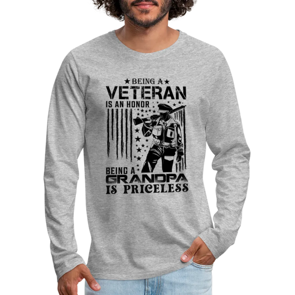 Veteran Grandpa Premium Long Sleeve T-Shirt