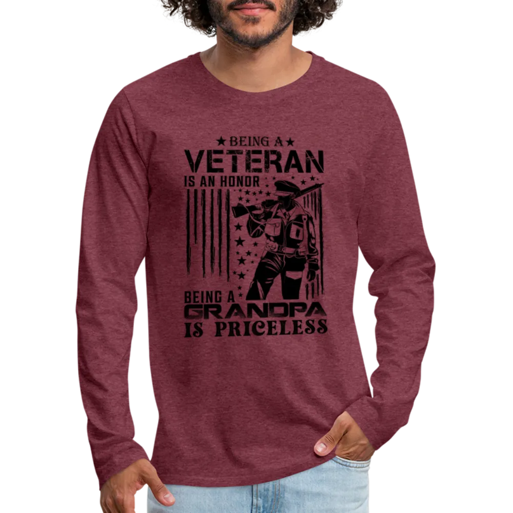 Veteran Grandpa Premium Long Sleeve T-Shirt