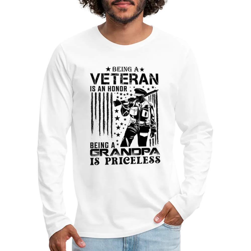 Veteran Grandpa Premium Long Sleeve T-Shirt