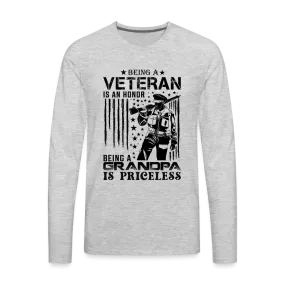 Veteran Grandpa Premium Long Sleeve T-Shirt