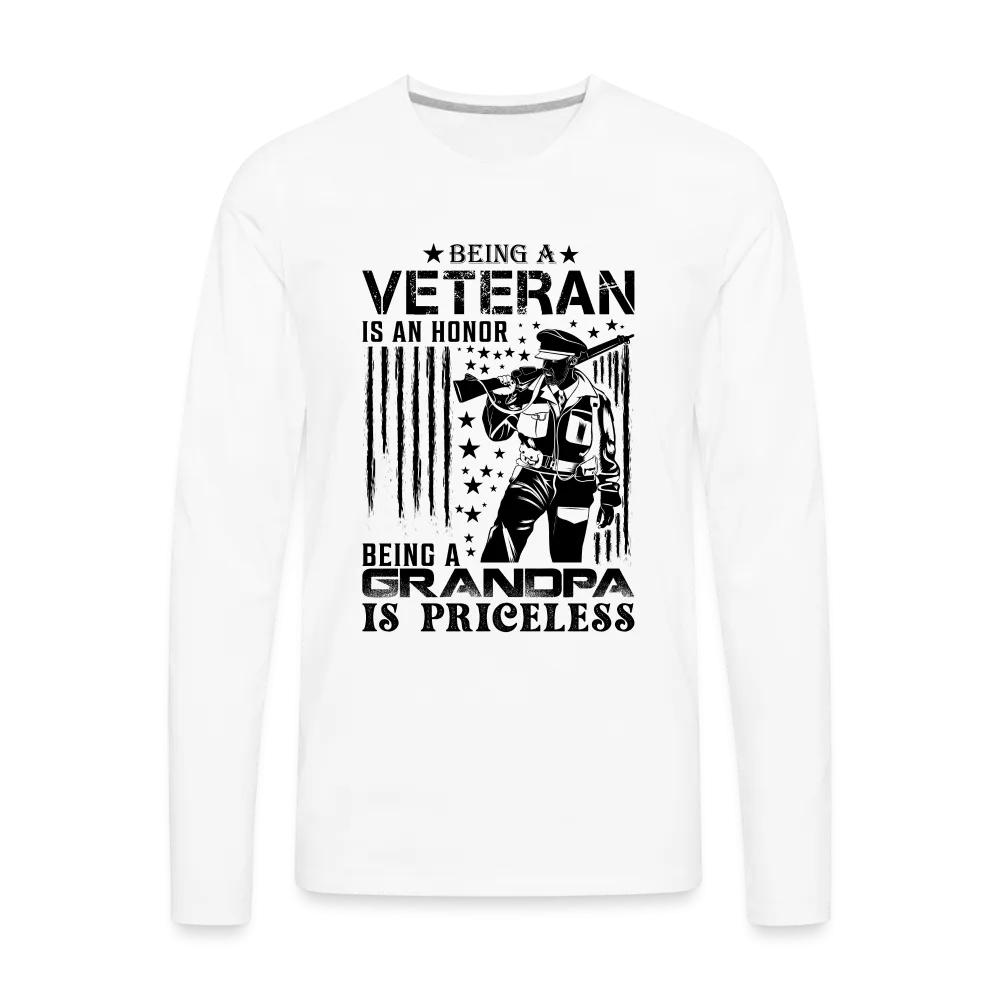 Veteran Grandpa Premium Long Sleeve T-Shirt