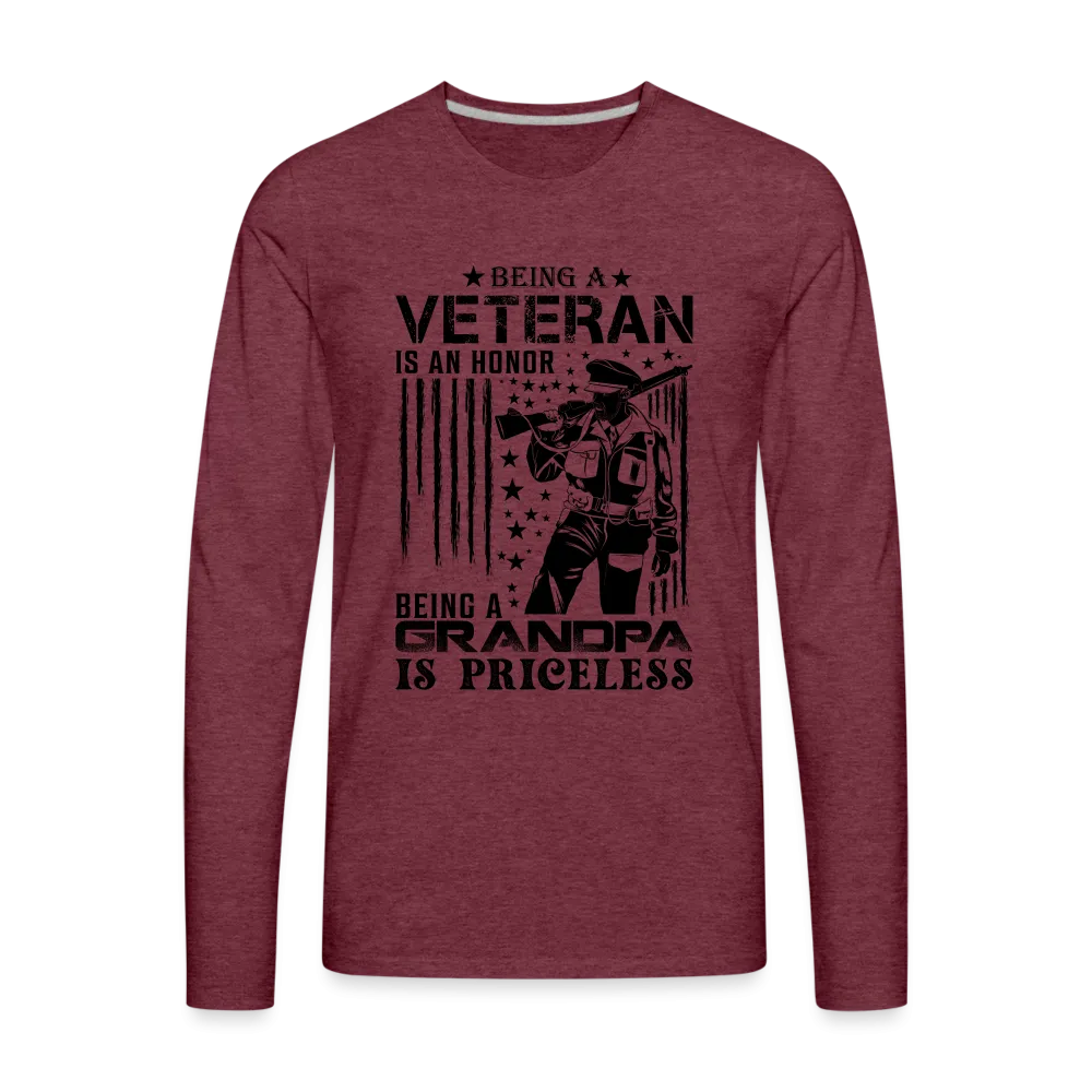 Veteran Grandpa Premium Long Sleeve T-Shirt