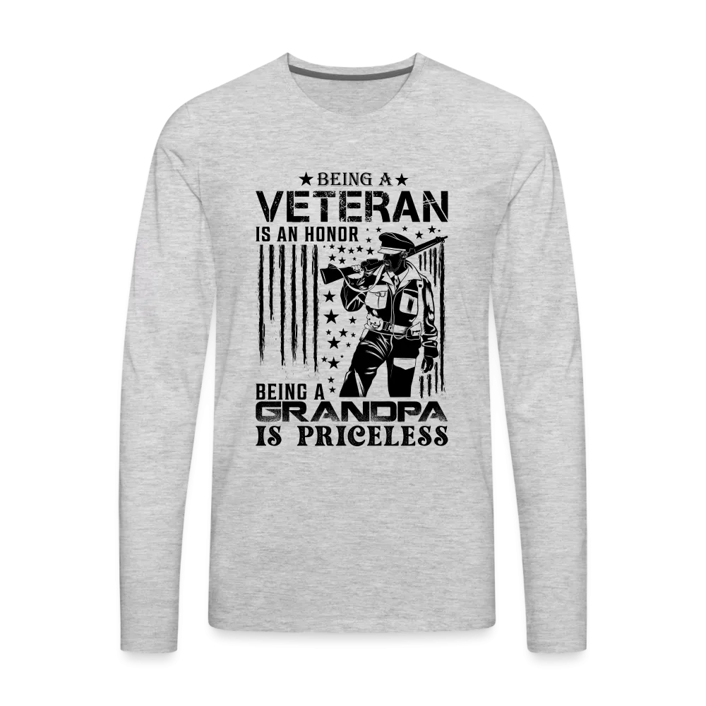 Veteran Grandpa Premium Long Sleeve T-Shirt