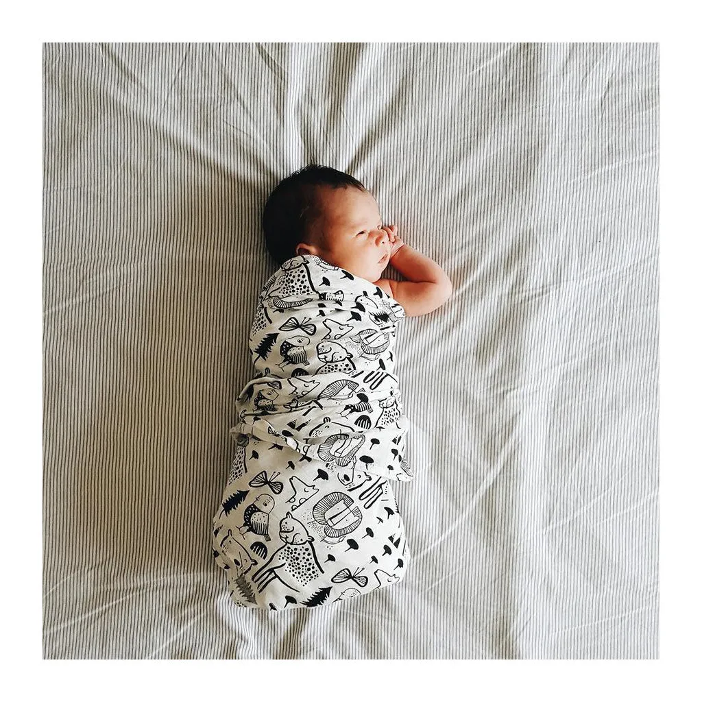 Wee Gallery Organic Muslin Swaddle - Wild