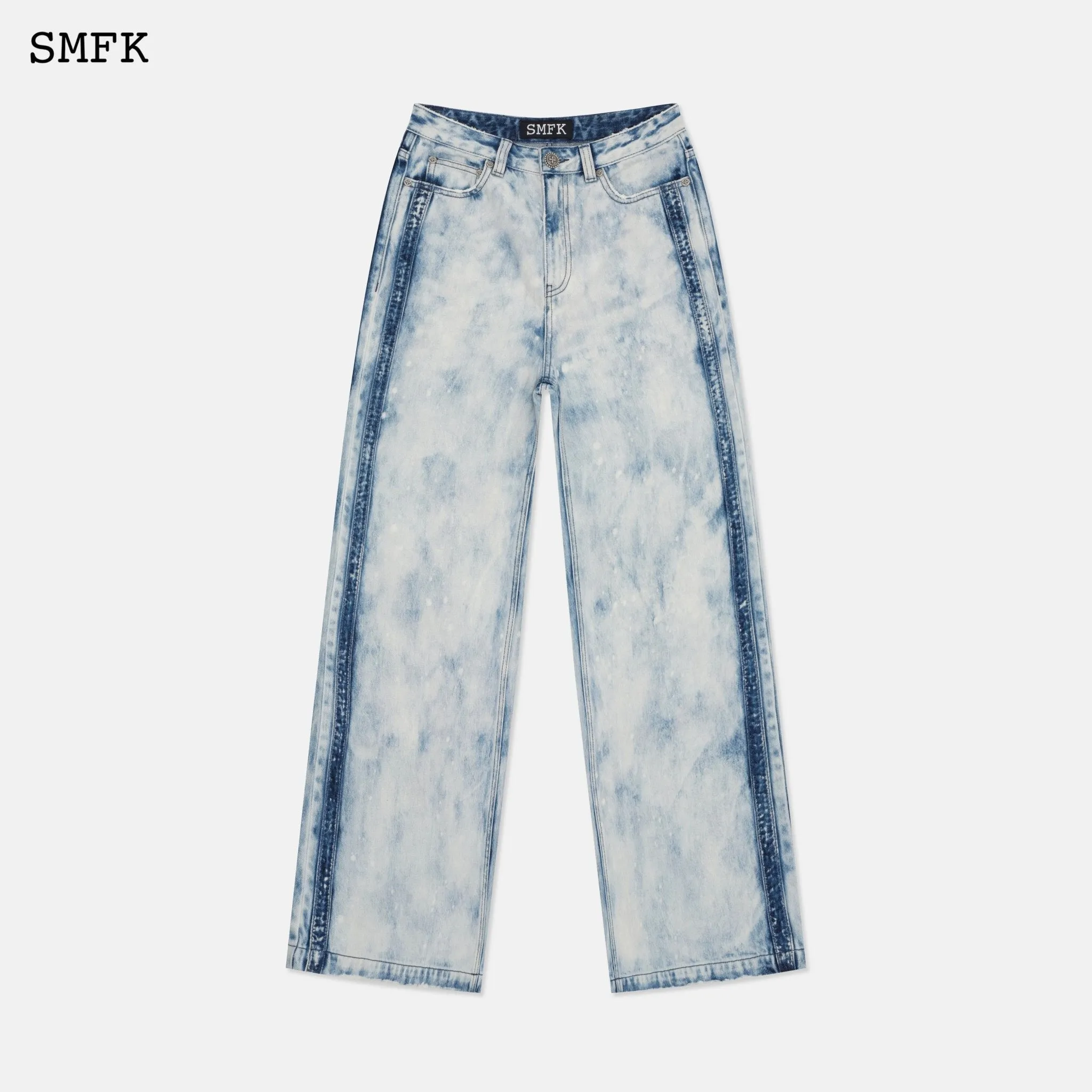 Wilderness Camouflage Blue Jeans