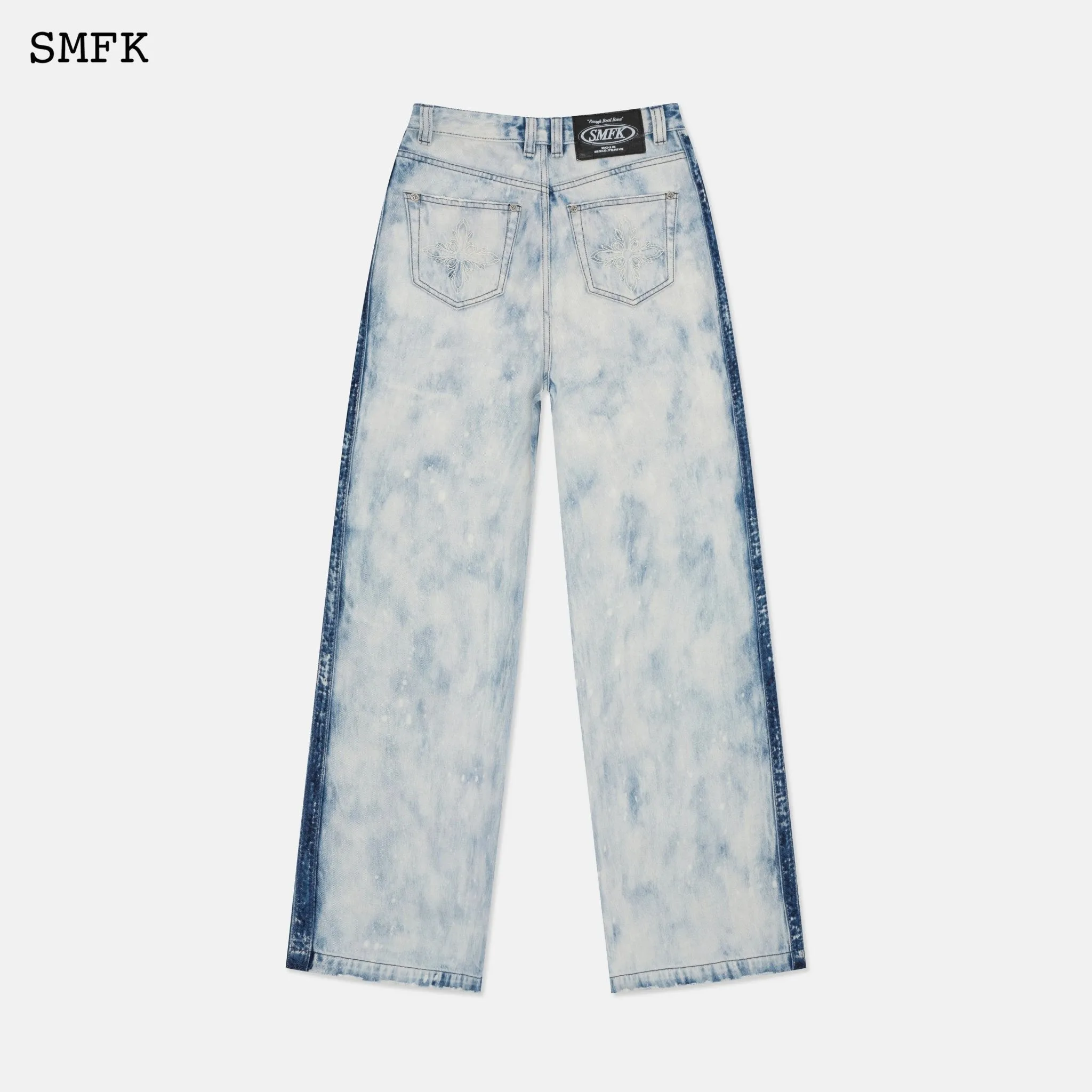 Wilderness Camouflage Blue Jeans