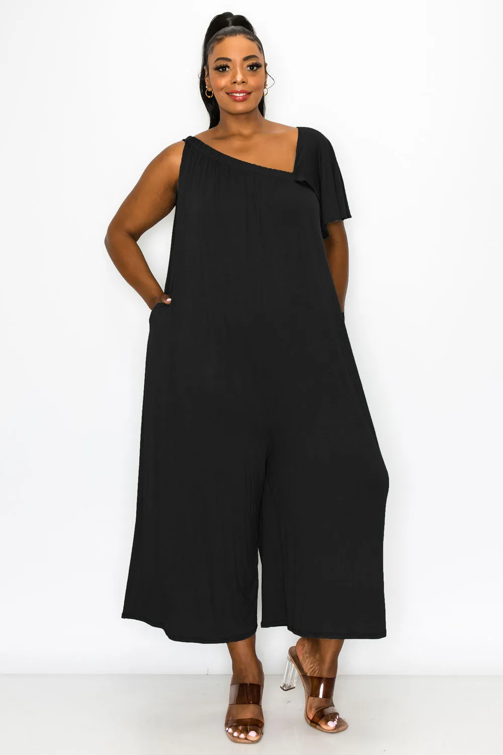 Willow Wide-Legged Pocket Jumpsuit