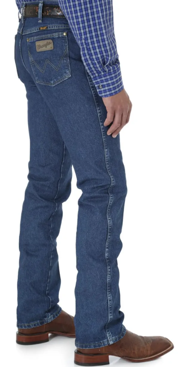 Wrangler 936GSHD Men's Heavyweight Stone Denim Prewashed George Strait Cowboy Cut® Slim Fit Jean (SHOP IN-STORES TOO)