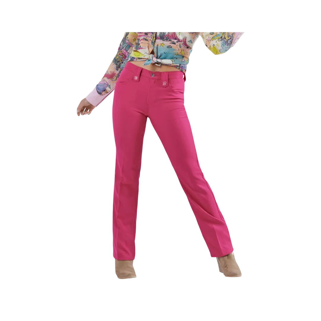 Wrangler  Women's  x Barbie Wrancher Pink Jeans