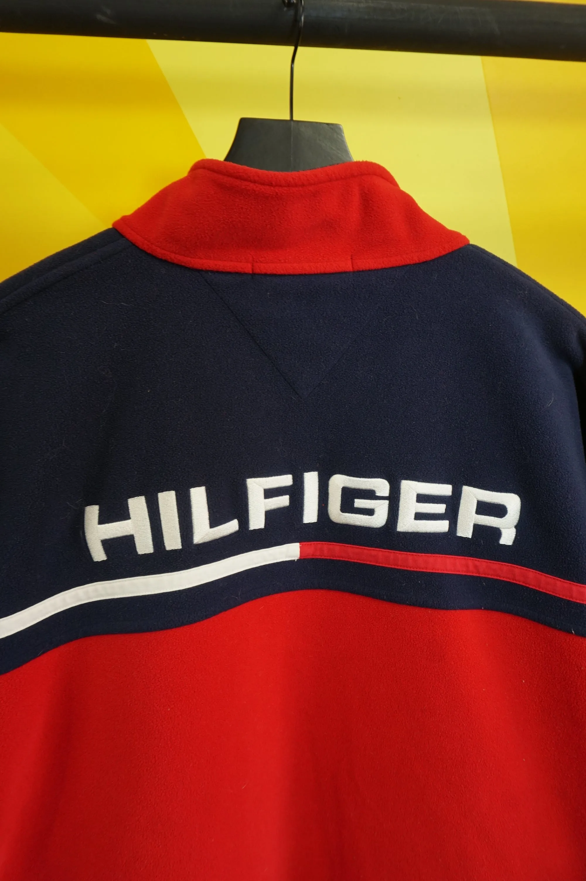 (XL/XXL) Vtg Tommy Hilfiger Fleece Jacket