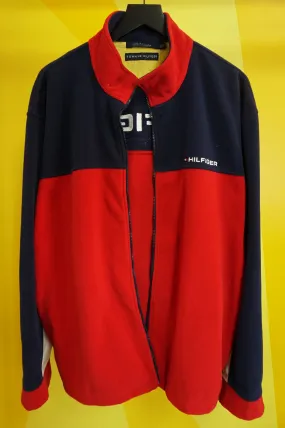 (XL/XXL) Vtg Tommy Hilfiger Fleece Jacket