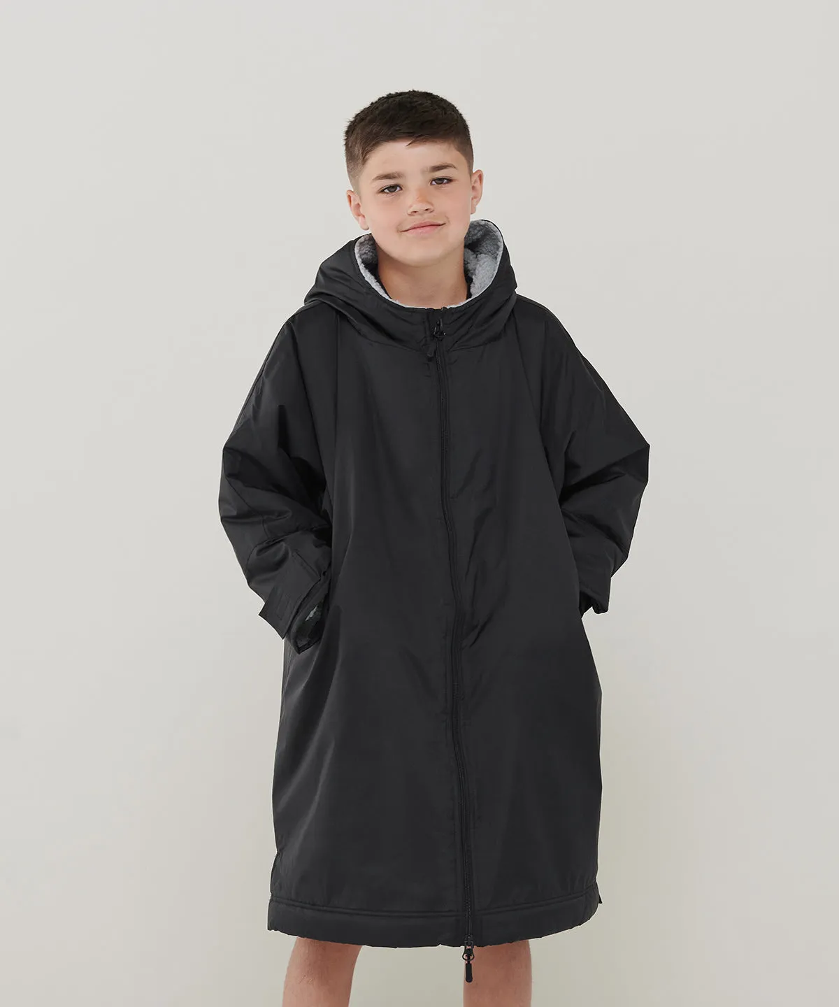 Youth F&H Insulated ¾ Length All-Weather Robe Dry Robe {LV691}