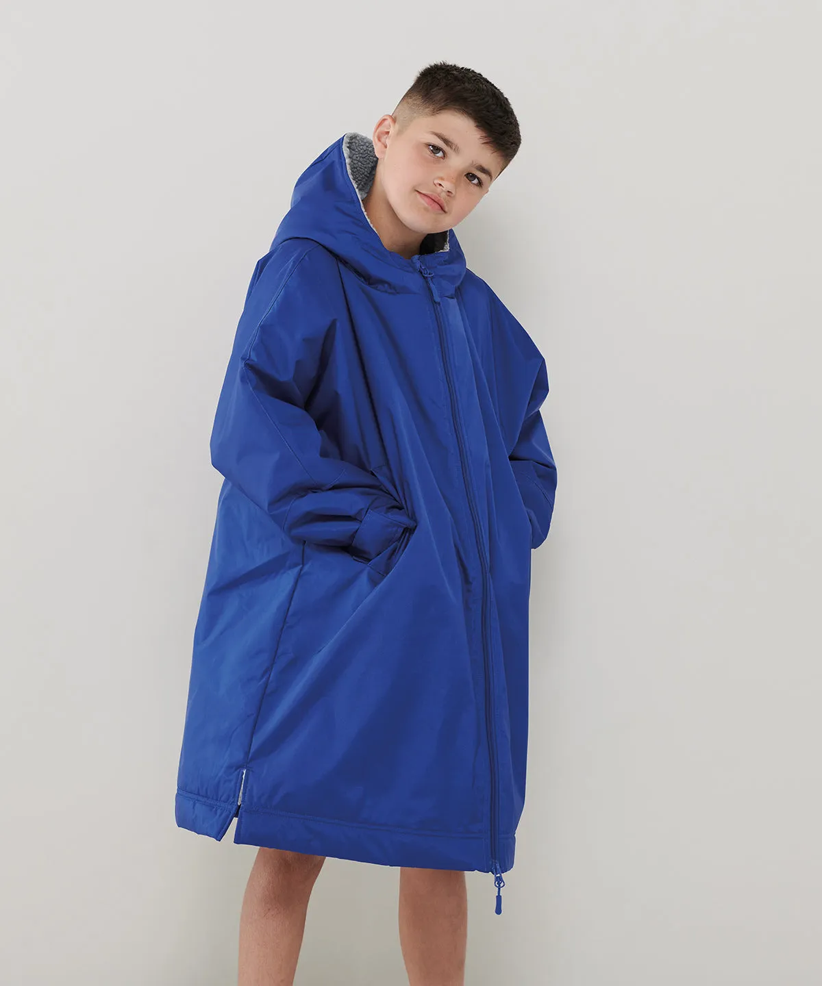 Youth F&H Insulated ¾ Length All-Weather Robe Dry Robe {LV691}