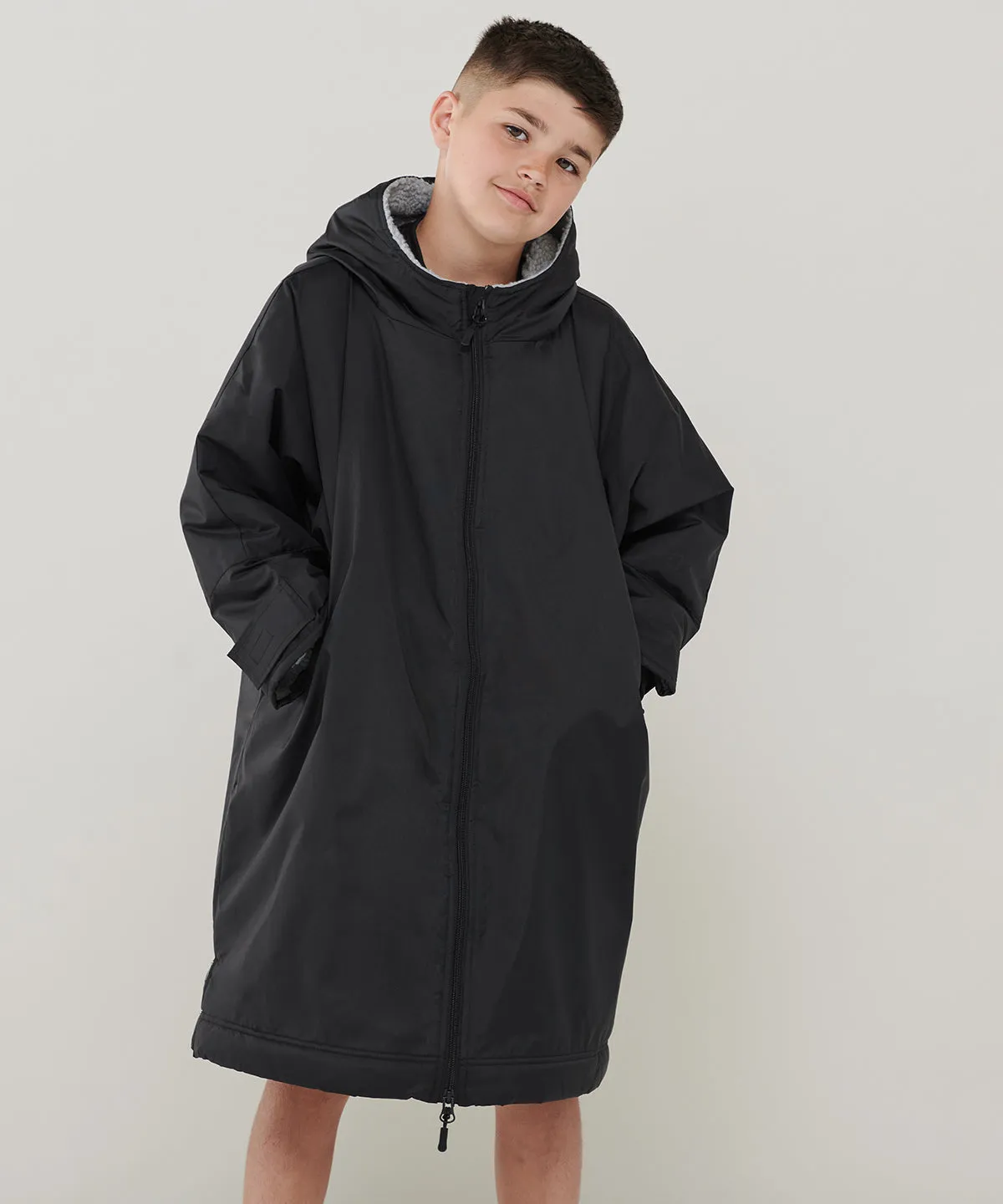 Youth F&H Insulated ¾ Length All-Weather Robe Dry Robe {LV691}