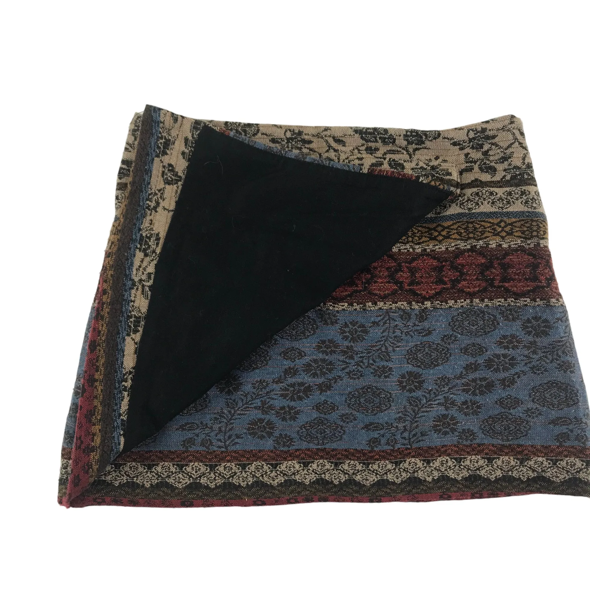 Zara Skirt Age 5-6 Brown and burgundy Knit Pattern