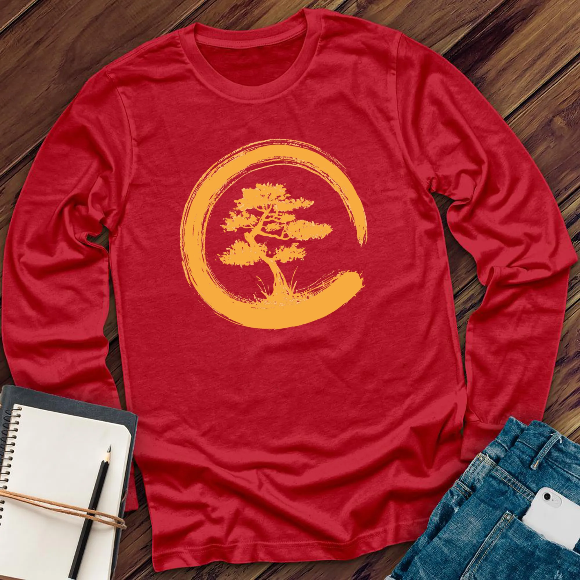 Zen Circle Bonsai Long Sleeve