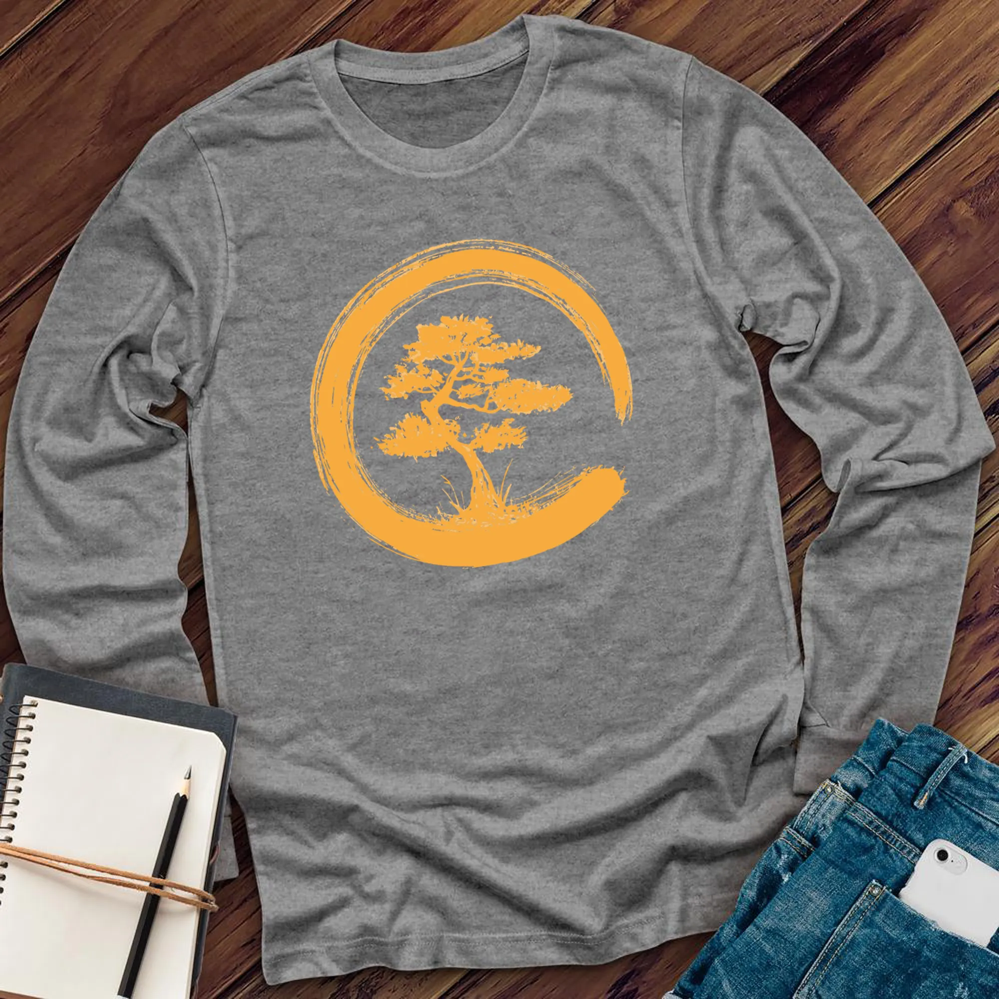 Zen Circle Bonsai Long Sleeve